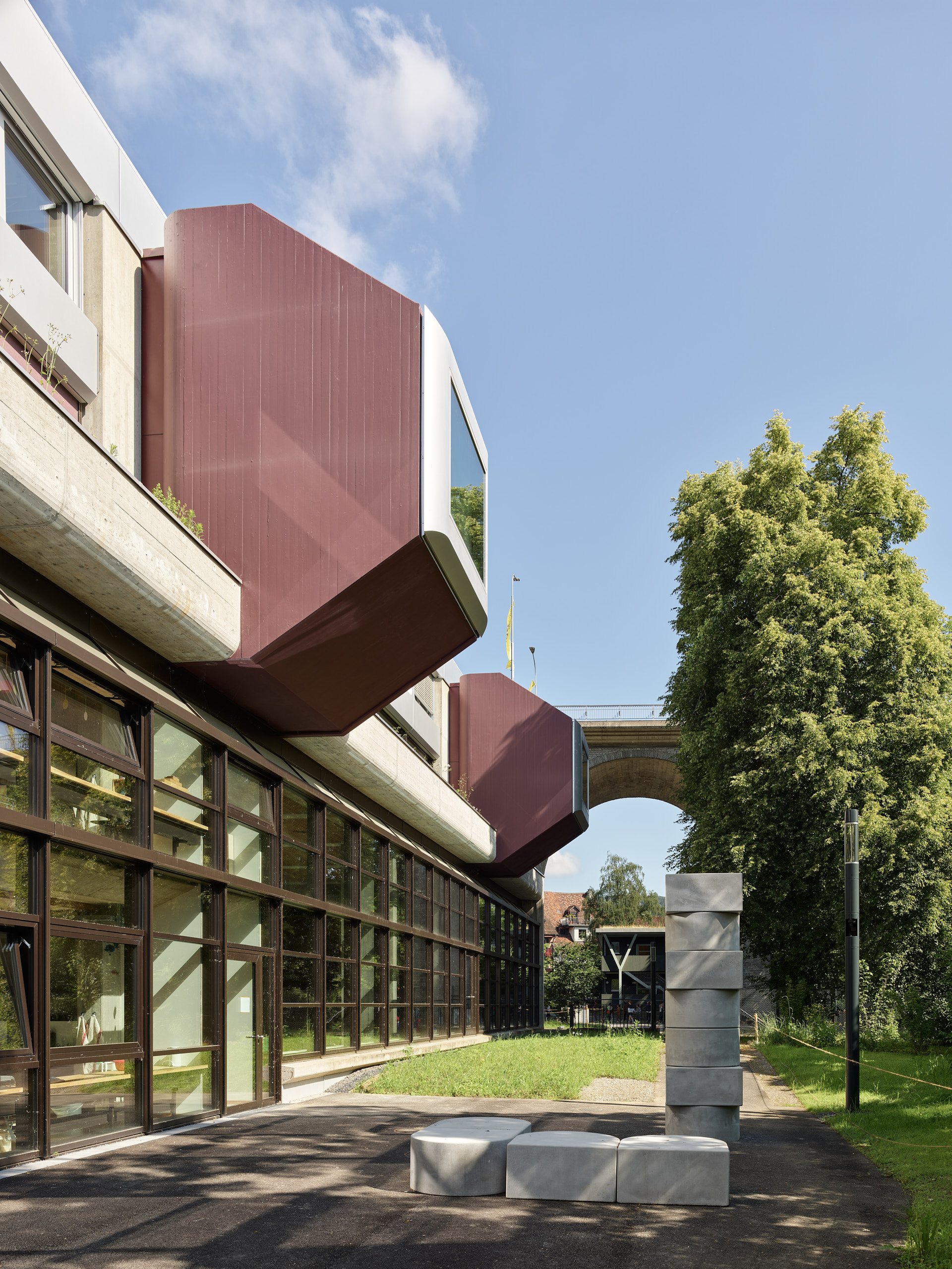 Schulhaus Pfaffechappe, Baden